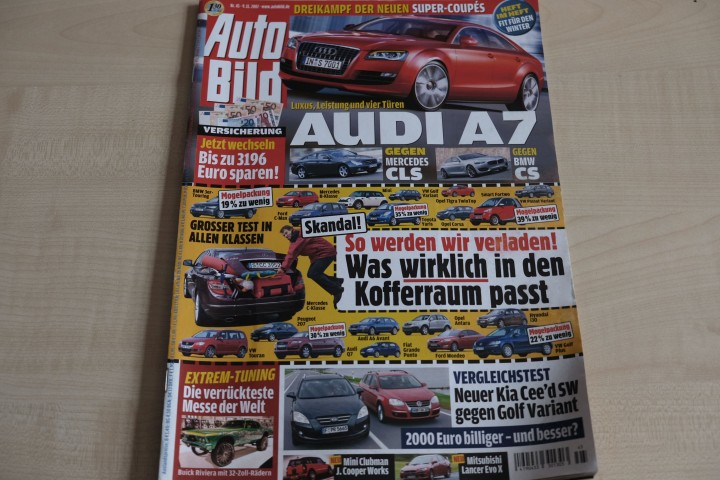 Deckblatt Auto Bild (45/2007)